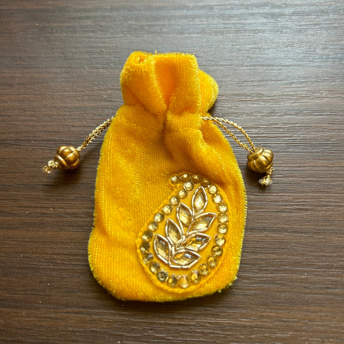Velvet pouches