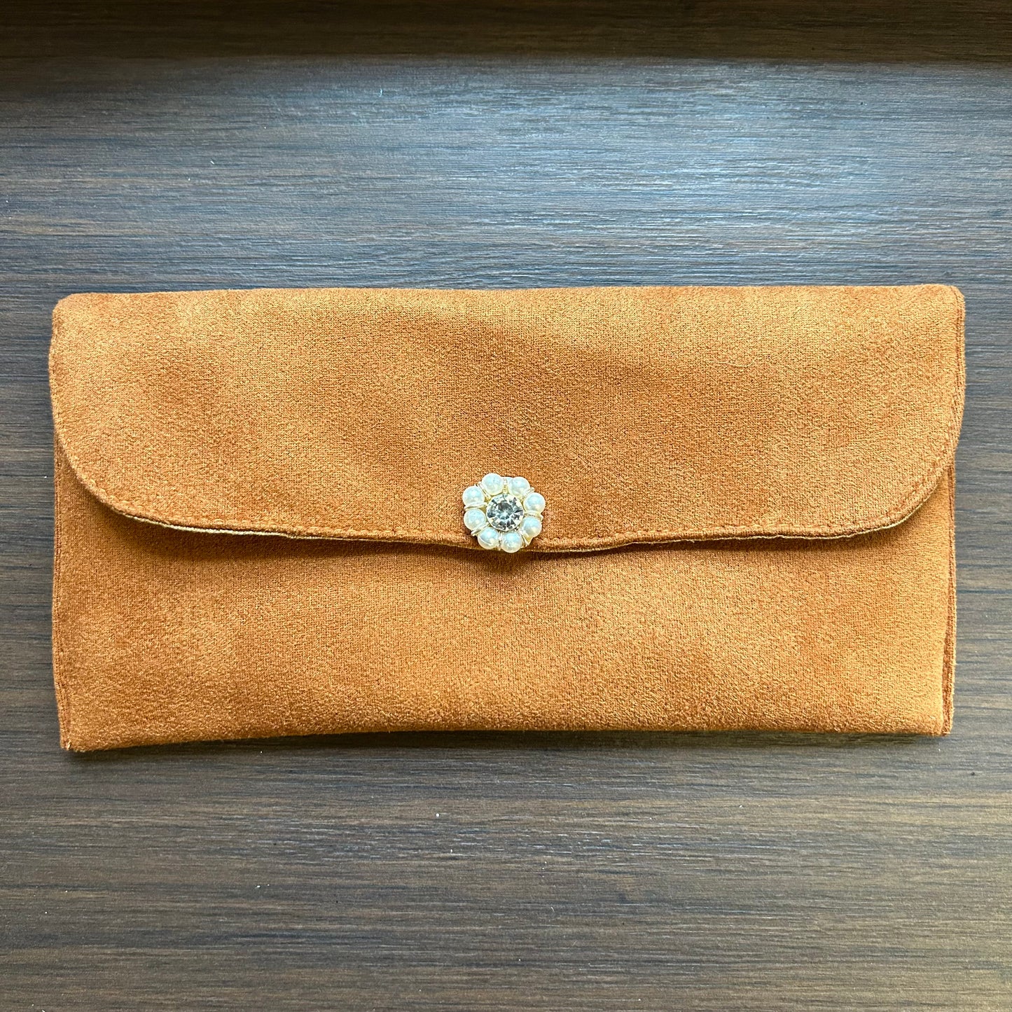 Duck Motif Suede Foam Envelope - Large