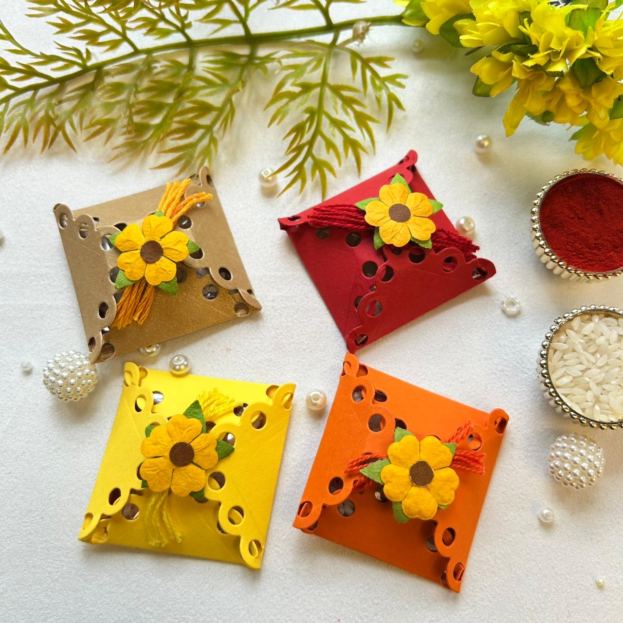 Square Scallops Roli Chawal