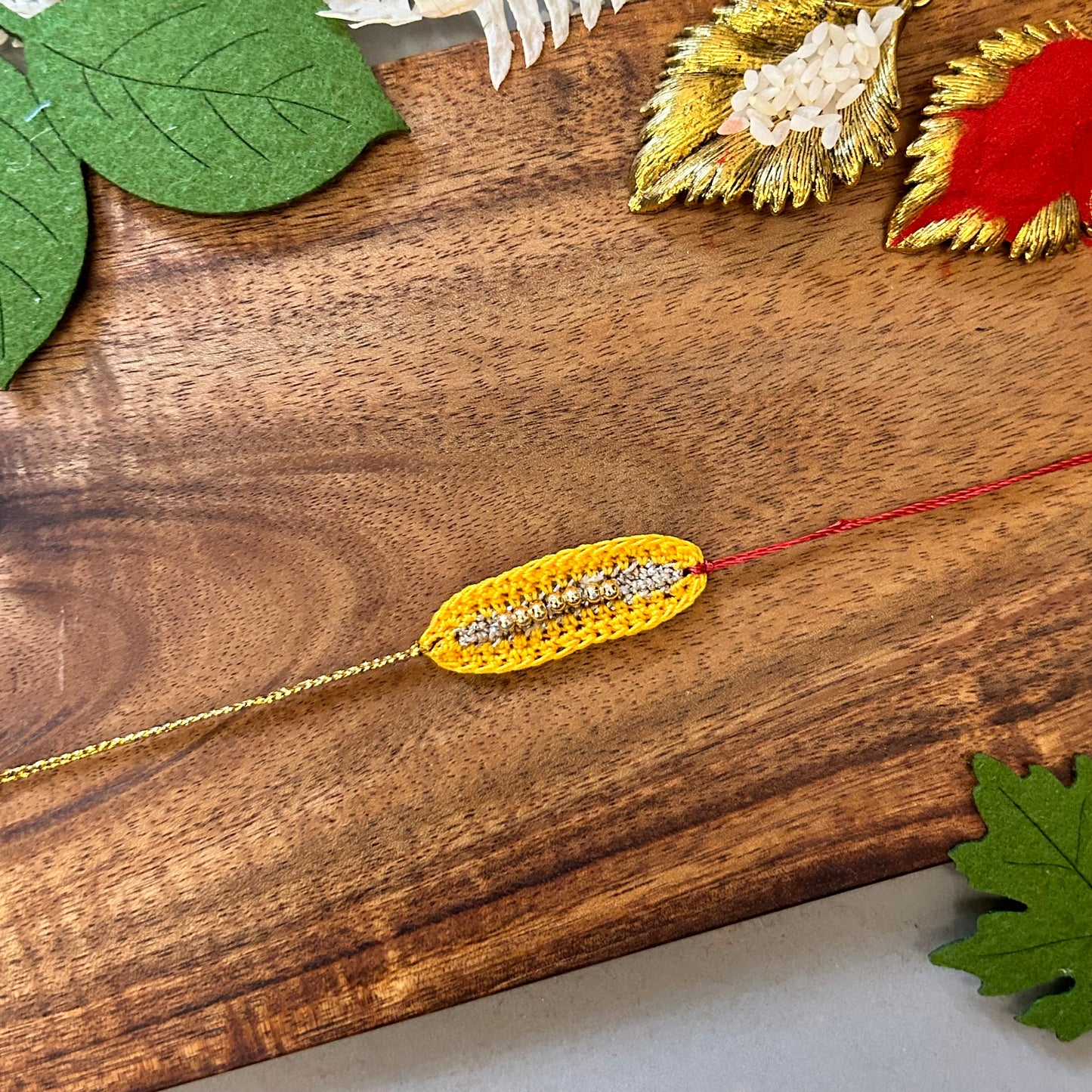 Crochet Rakhi - Style 5