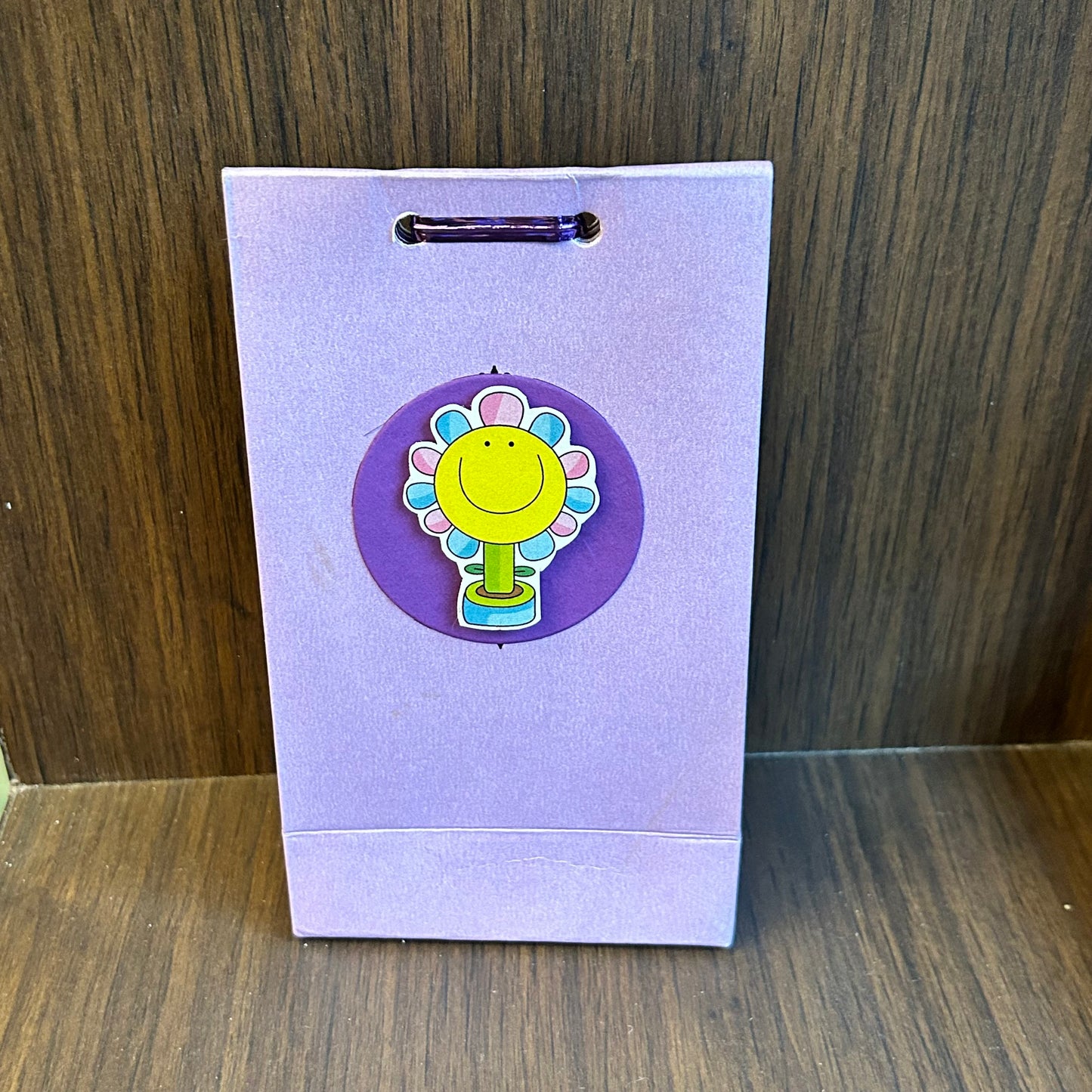 Purple Flower Pot