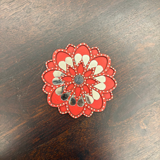 Red Rangoli