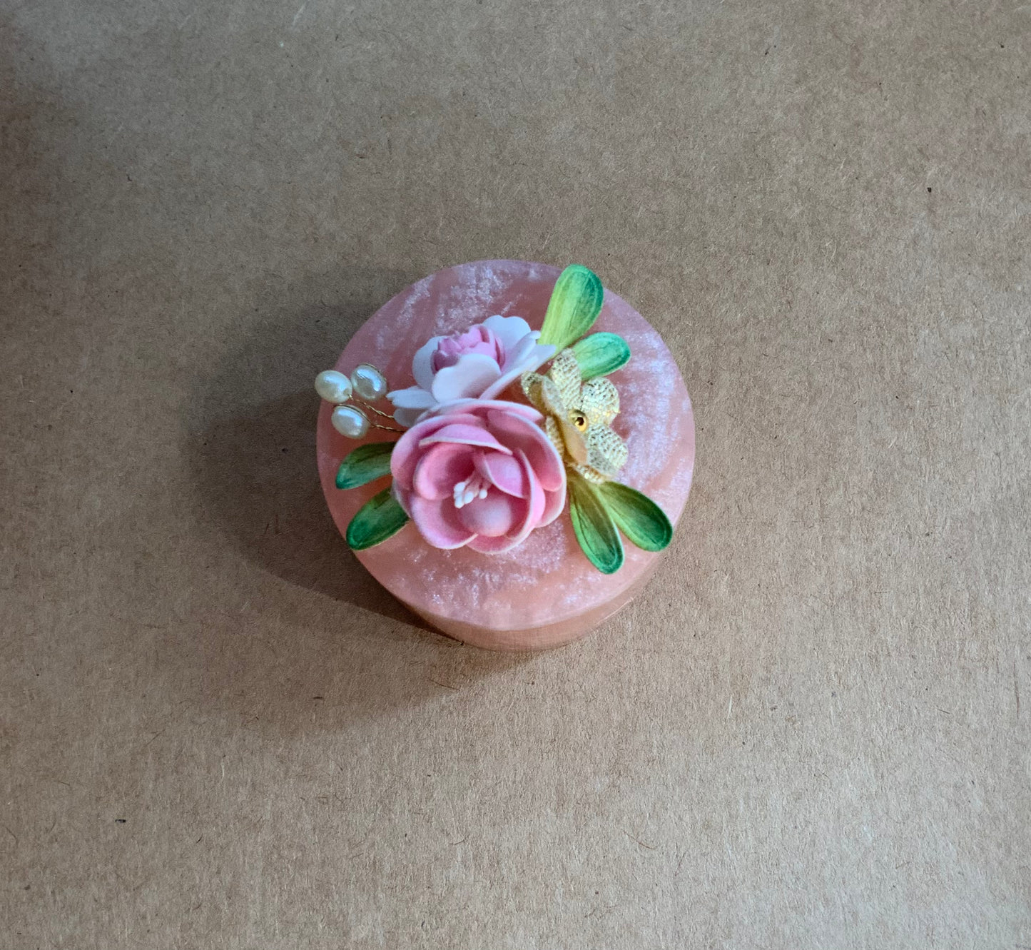 Resin Ginni Round Box