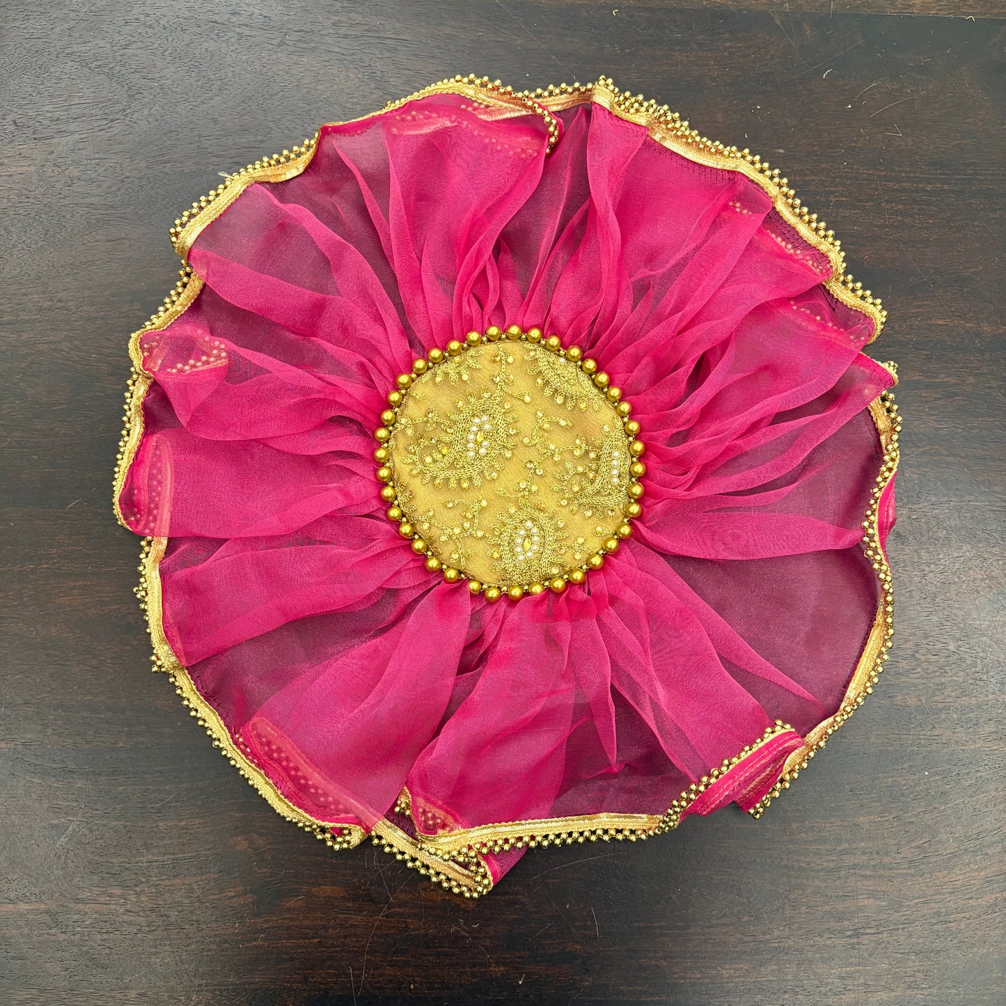 Net Embroidery Tray Cover