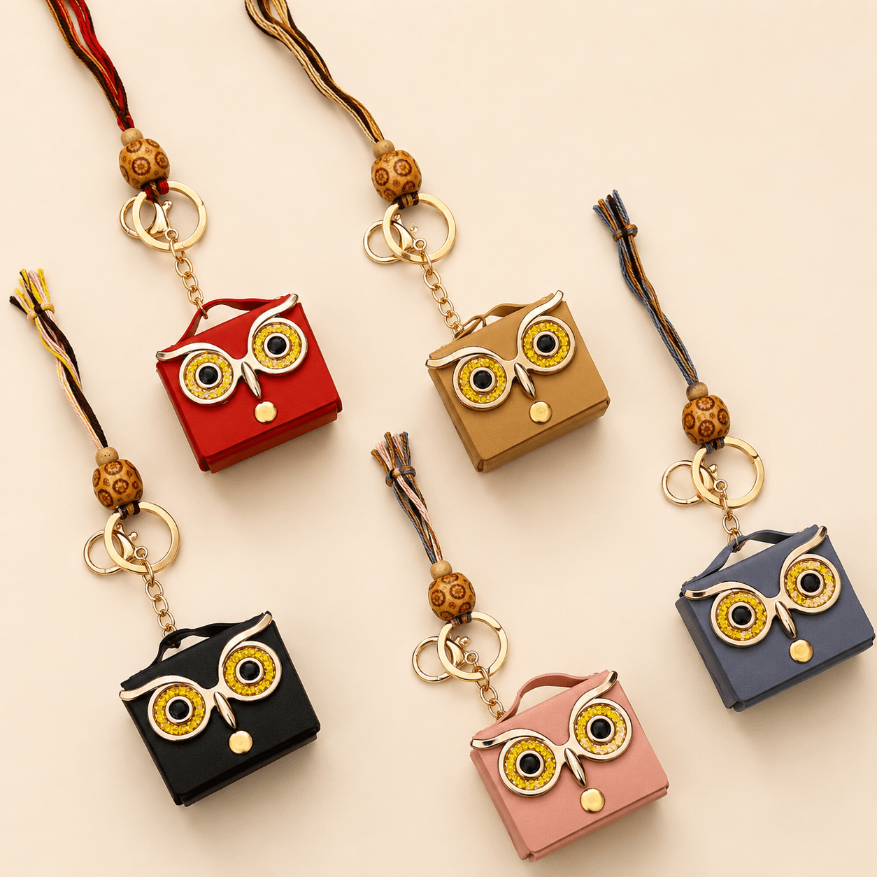 Owl Face Small Purse Lumba
