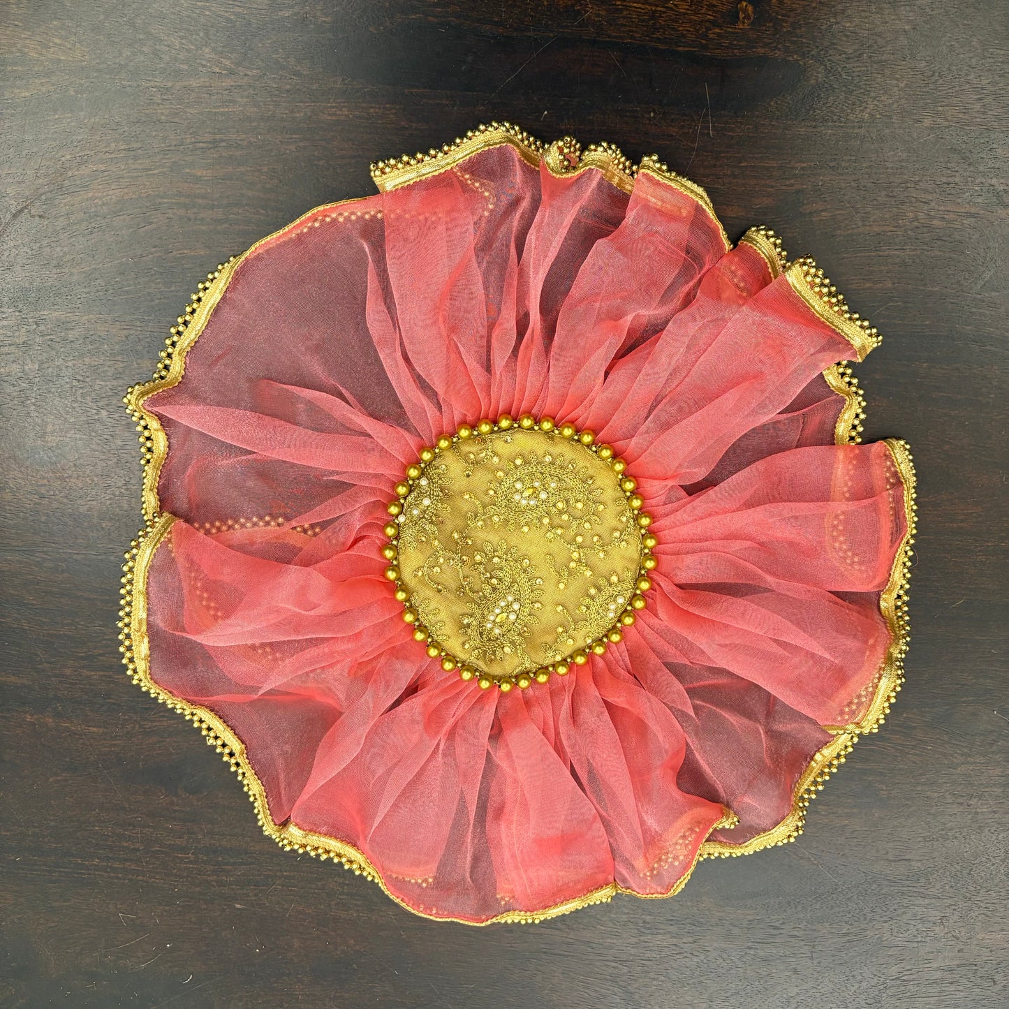 Net Embroidery Tray Cover