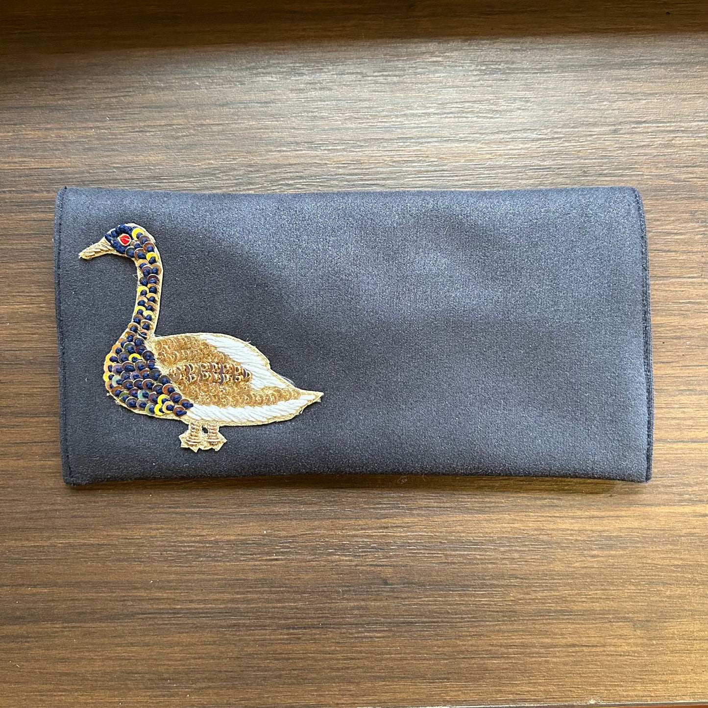 Duck Motif Suede Foam Envelope - Large