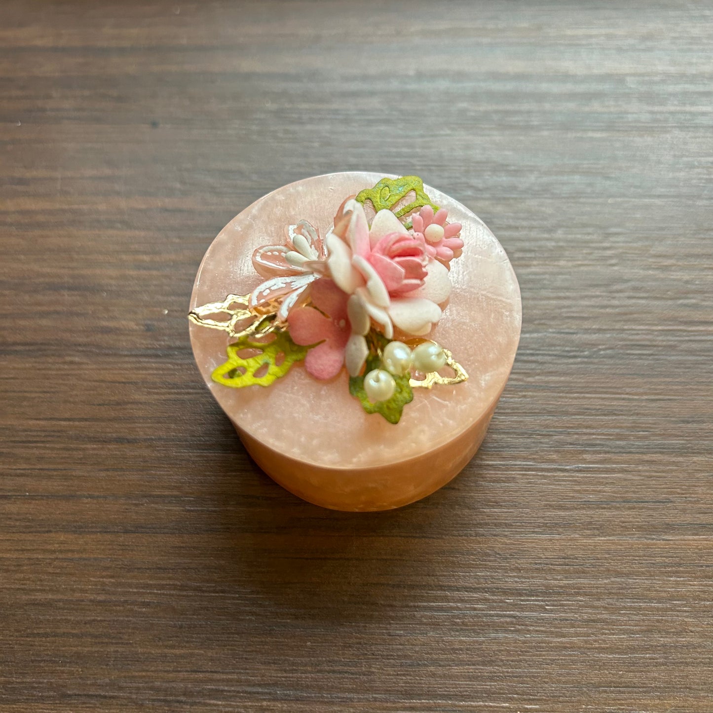 Resin Ginni Round Box