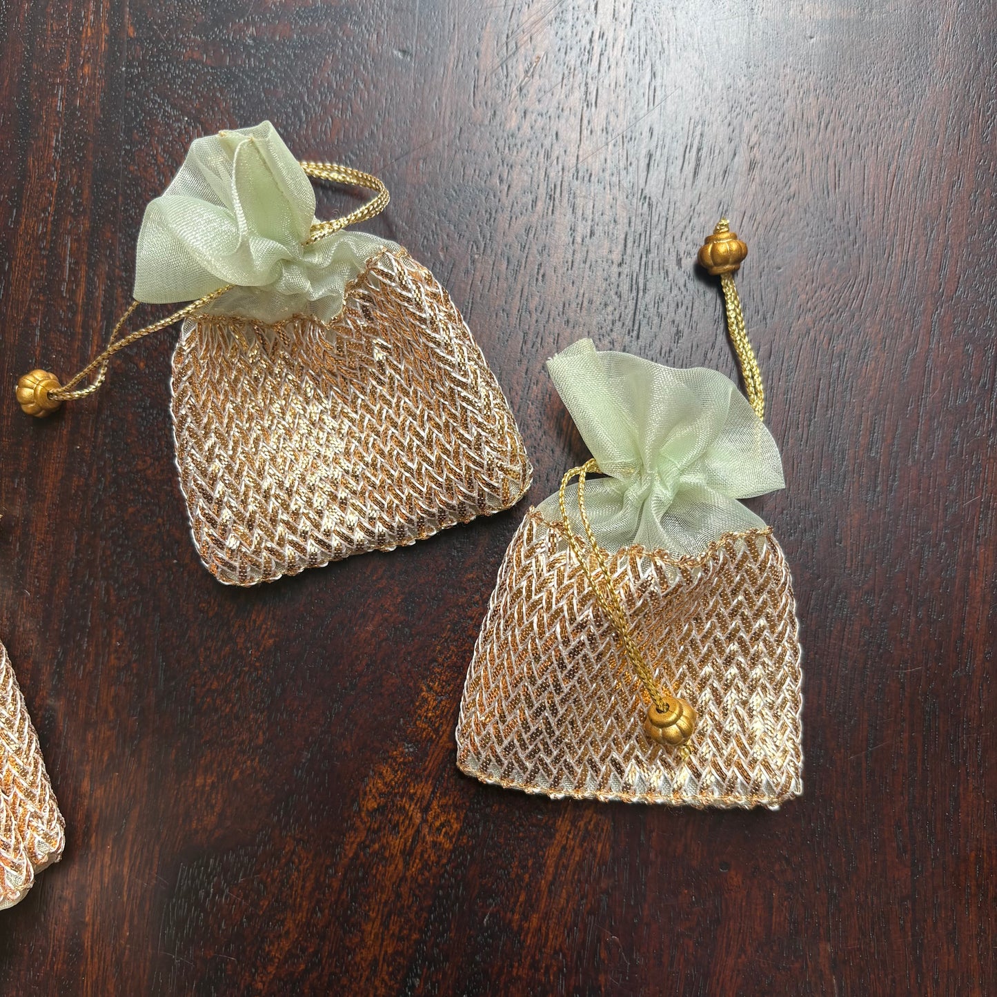Lace Border Coin Bag