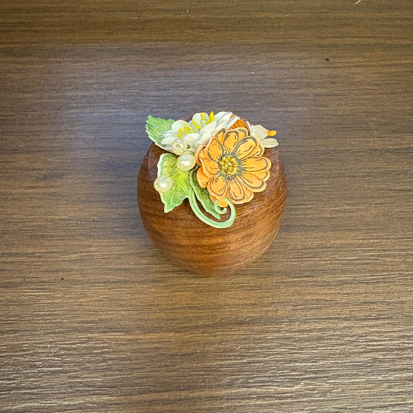 Wooden Ginni Box - Round