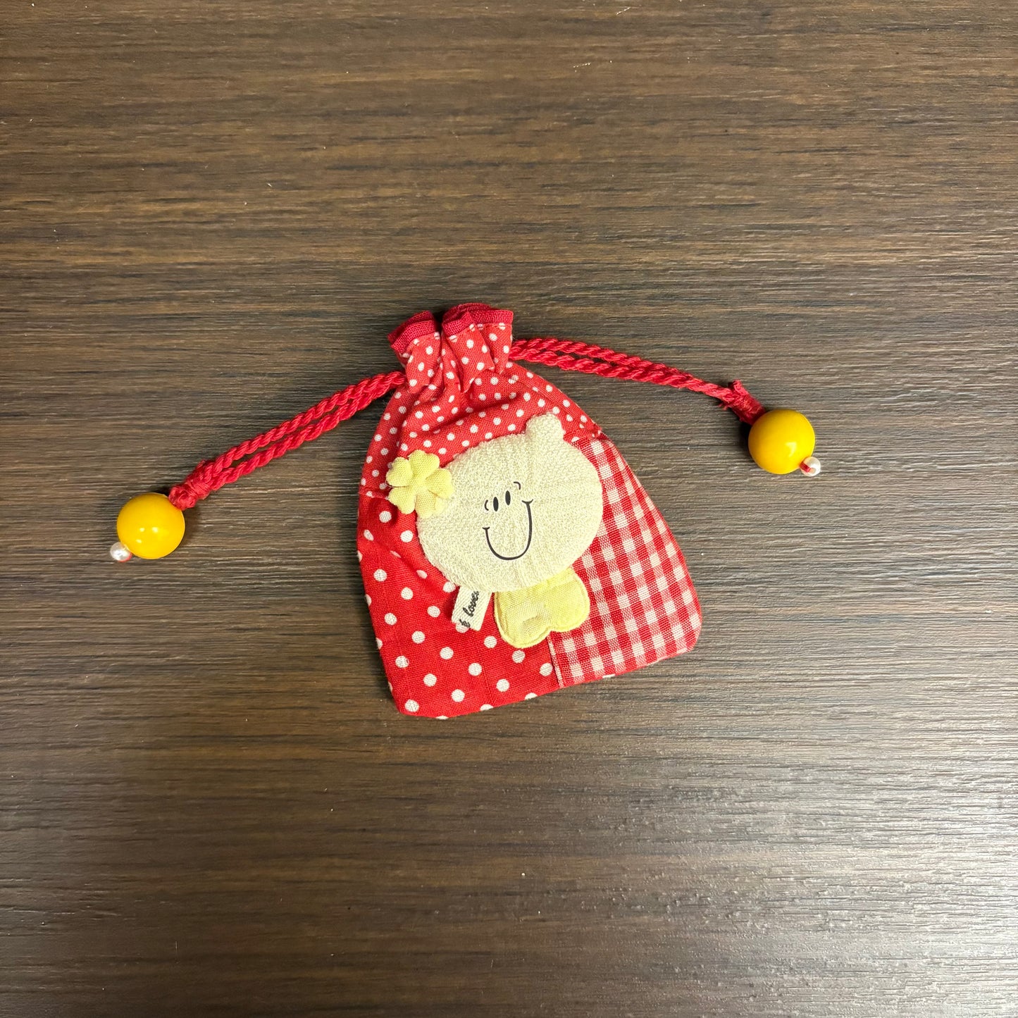 Red Pattern Coin Bag