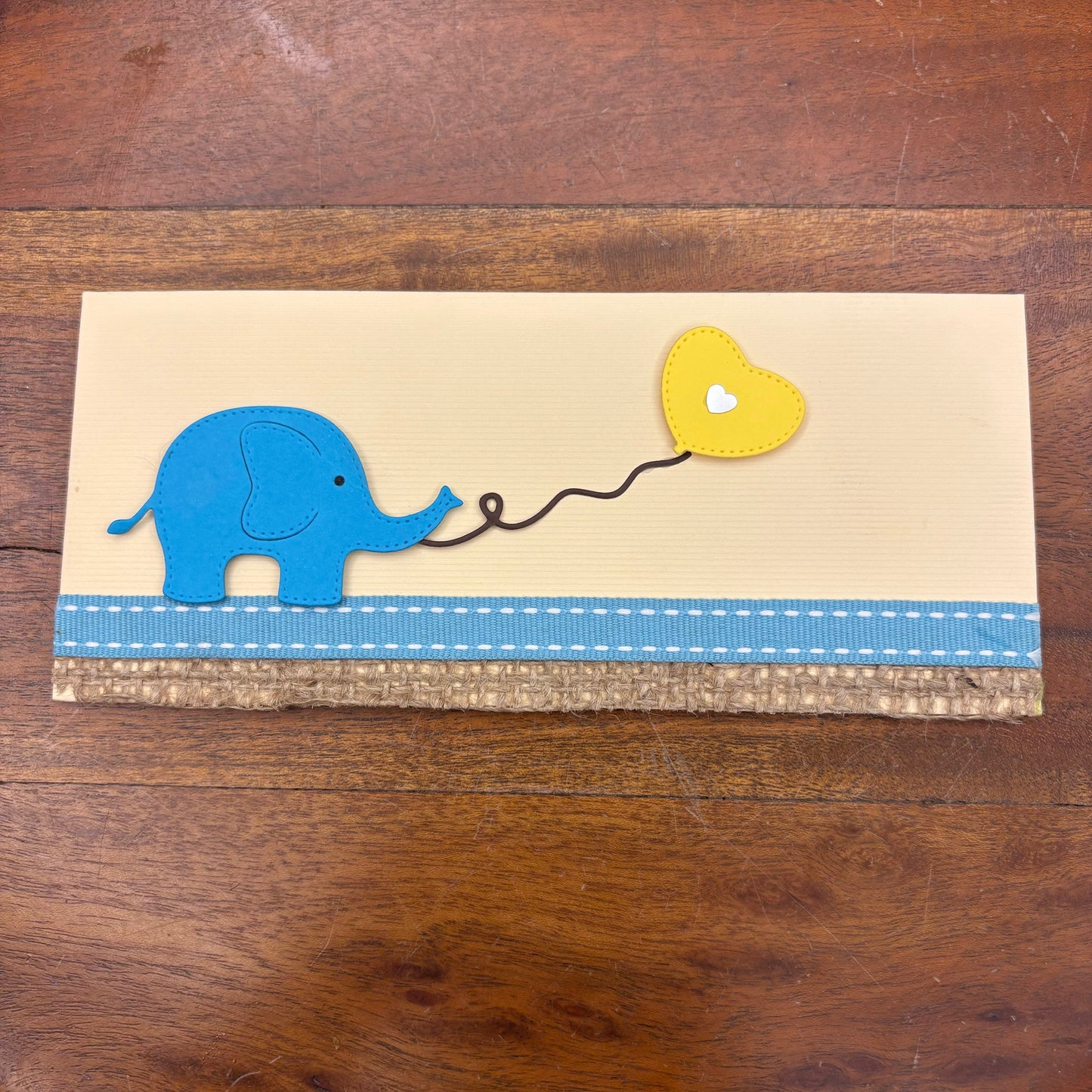 Elephant with Balloon - Boy