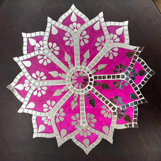 Sharp Flower Rangoli - 15"