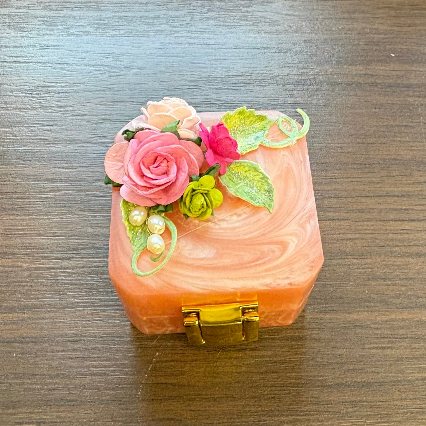 Resin Box with Hinge