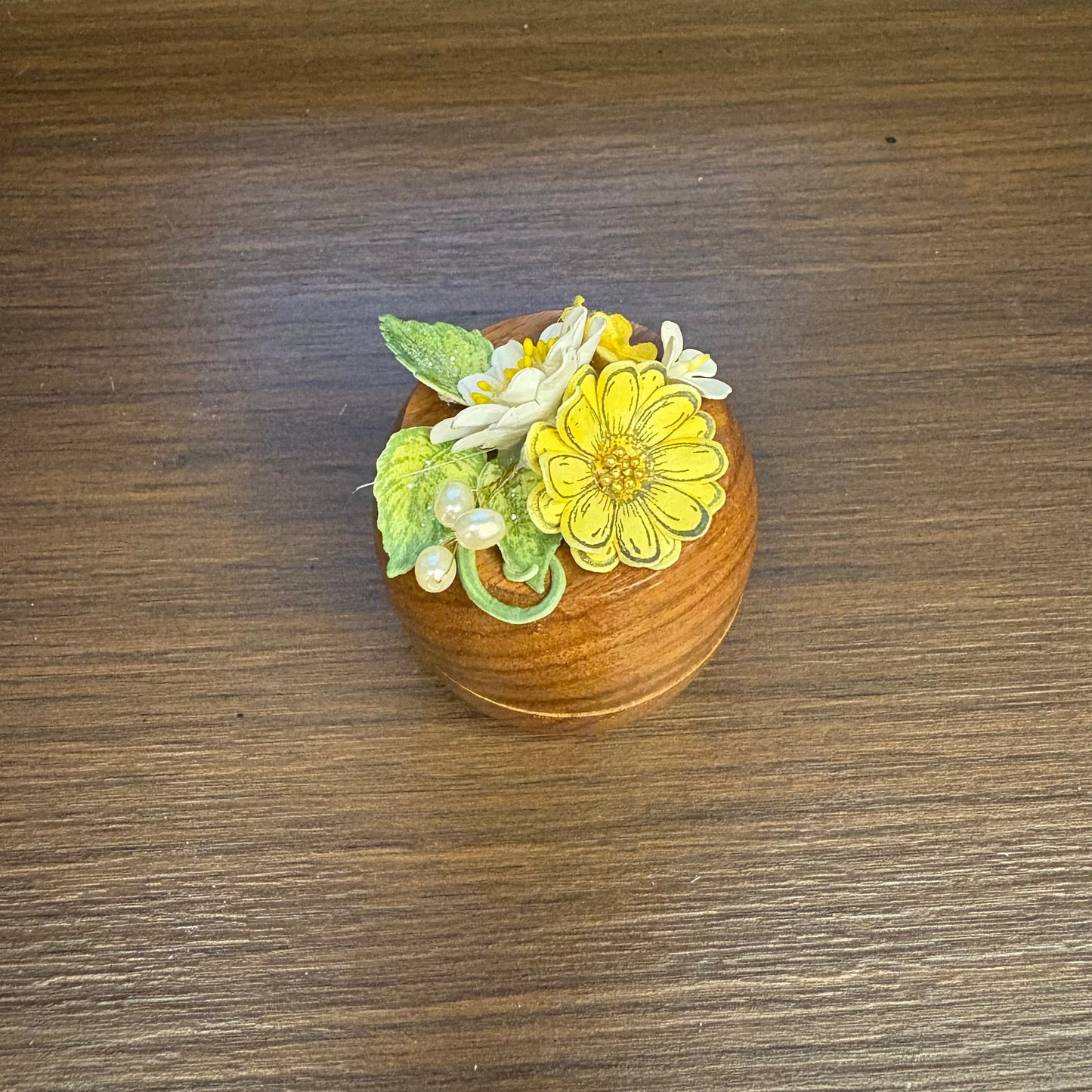 Wooden Ginni Box - Round