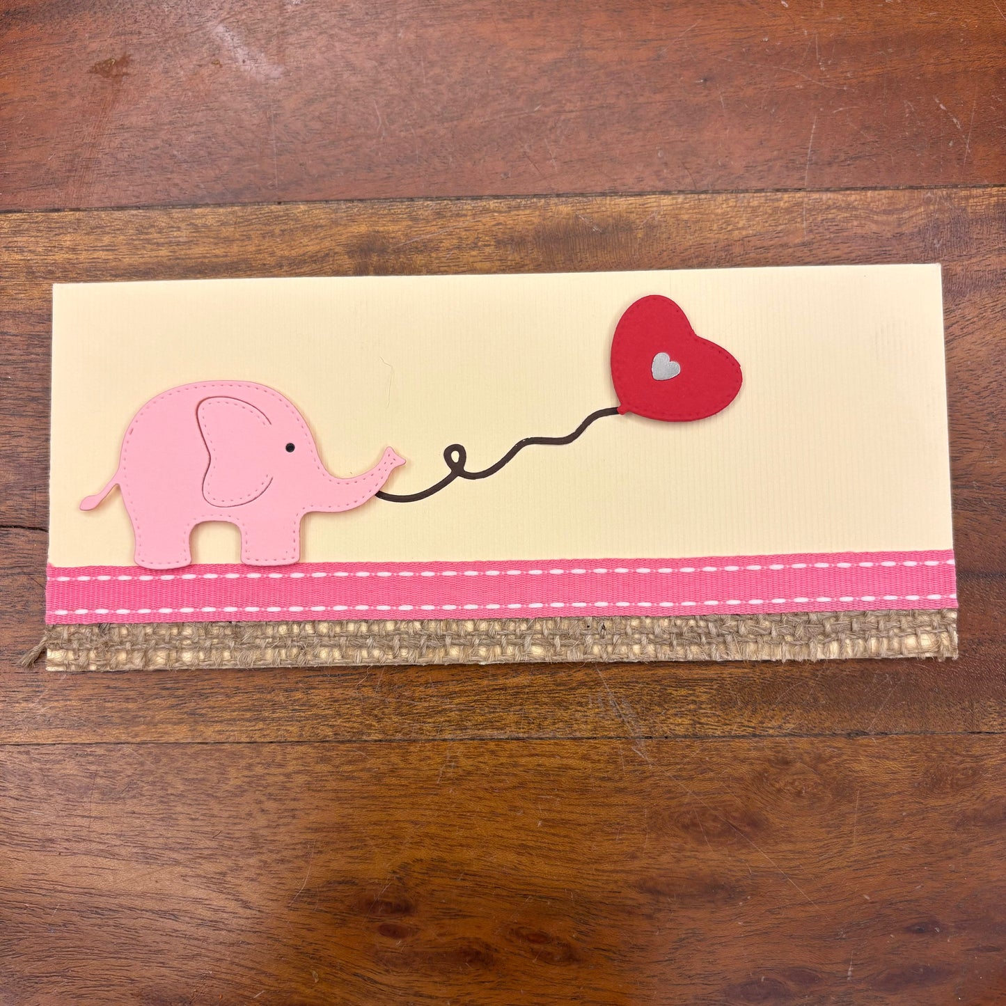 Elephant with Balloon - Girl