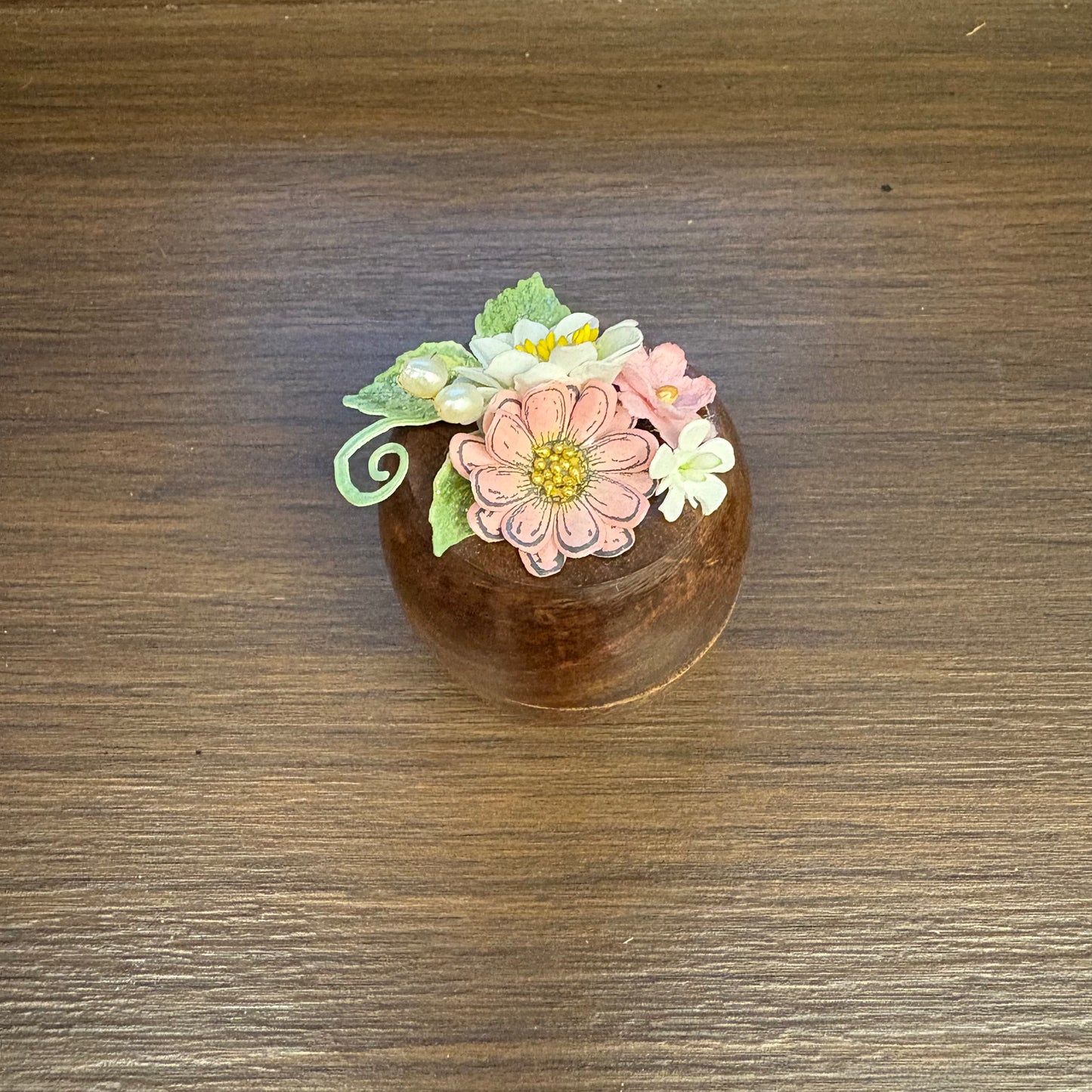 Wooden Ginni Box - Round