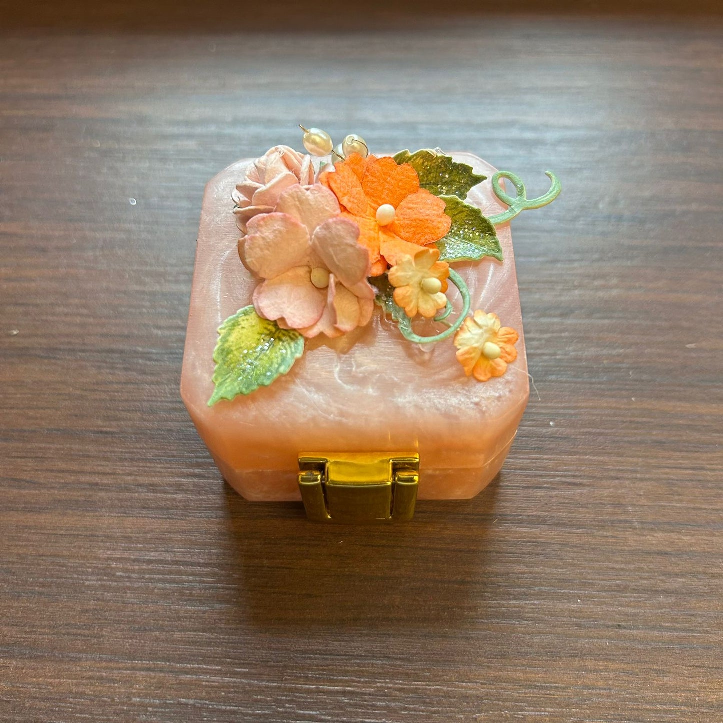 Resin Box with Hinge
