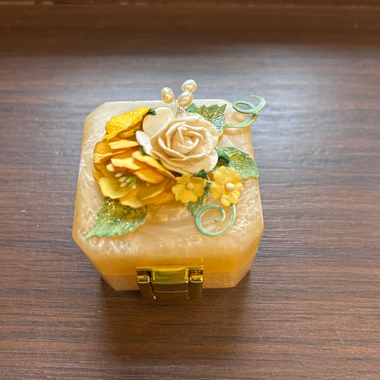 Resin Box with Hinge
