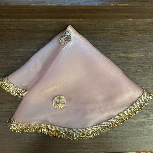 Round Tray Cover with Lace
