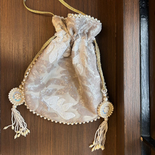 Pearl Hanging Potlis