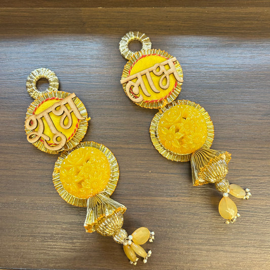 Acrylic Flower Shubh Labh