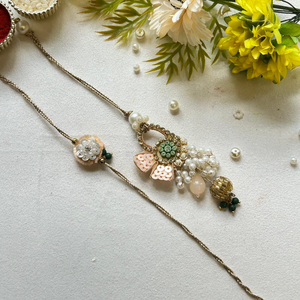 Peach & Green Set