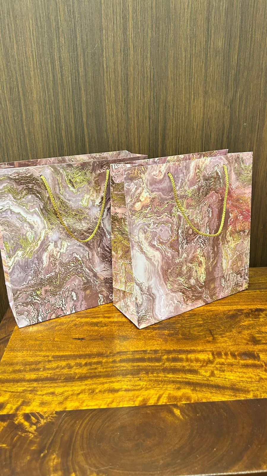 Marble Paper Bags