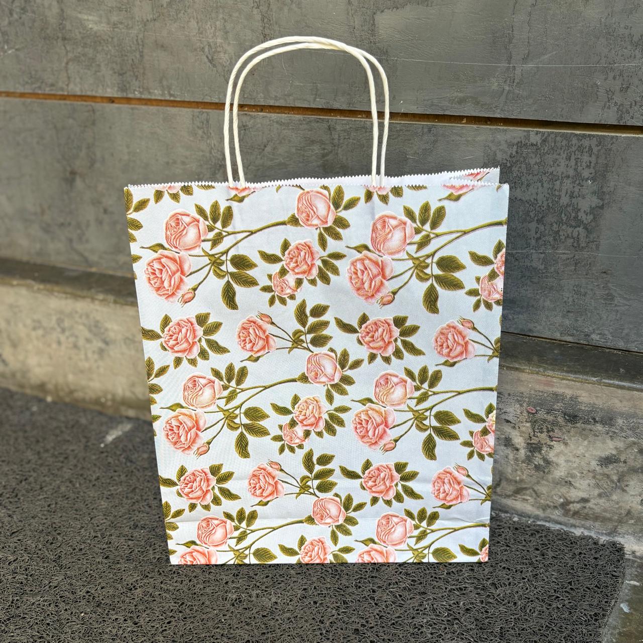 Floral Printed Gift Bags