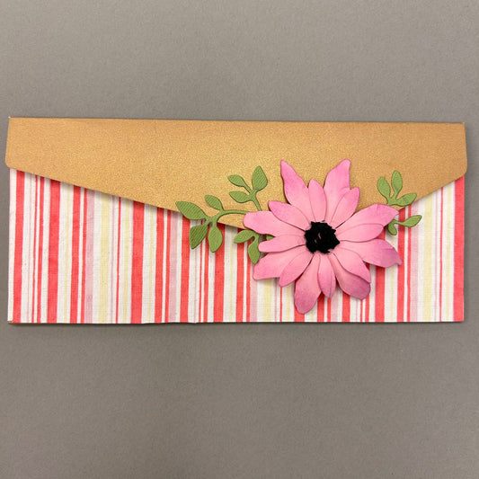 Die Cut Big Floral Envelope