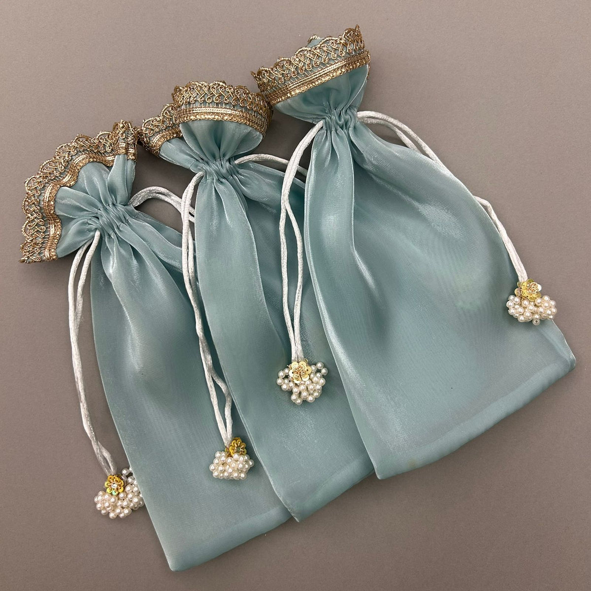 Sheer Long Pouches