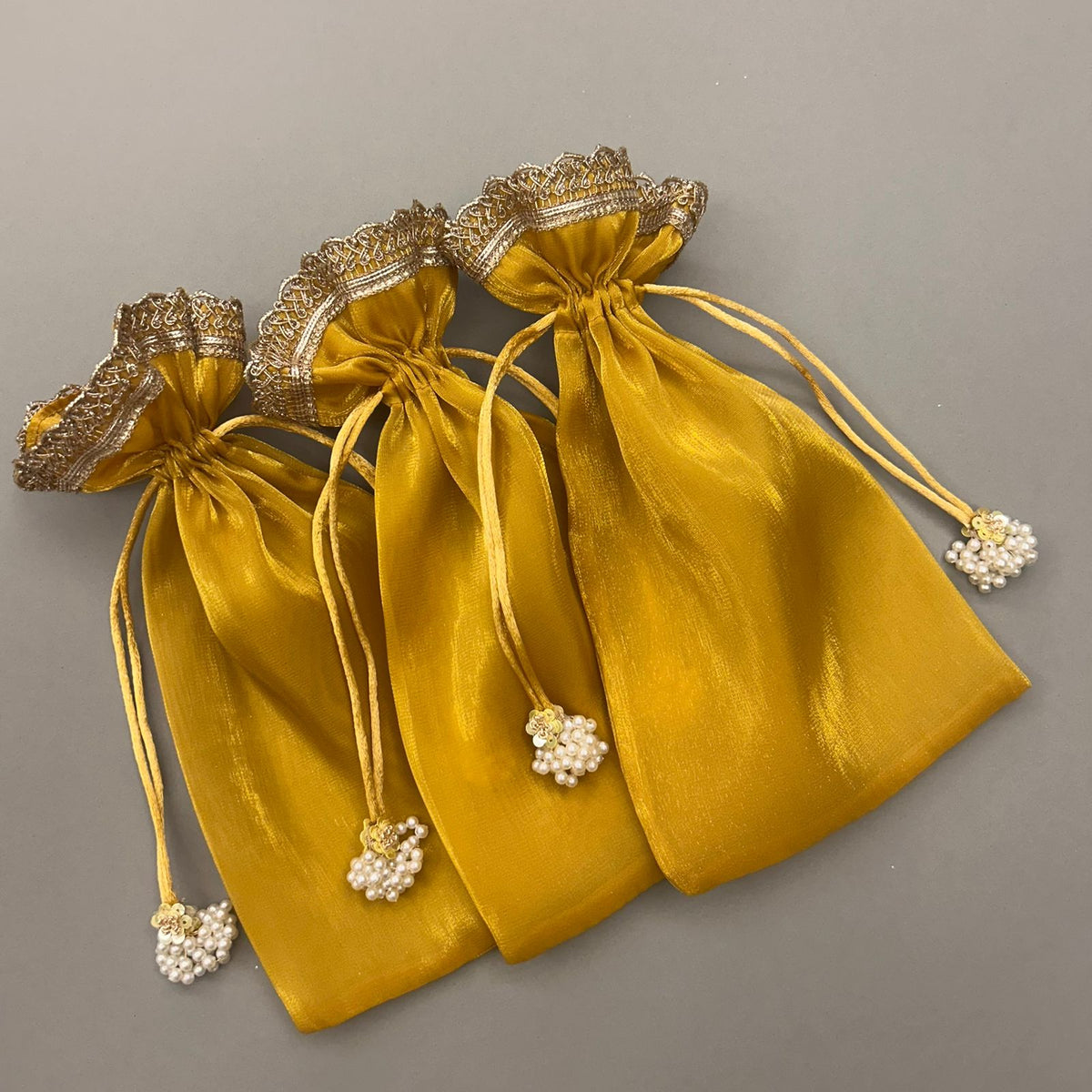 Sheer Long Pouches