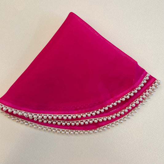 Circular Pearl Tray Cover - Large