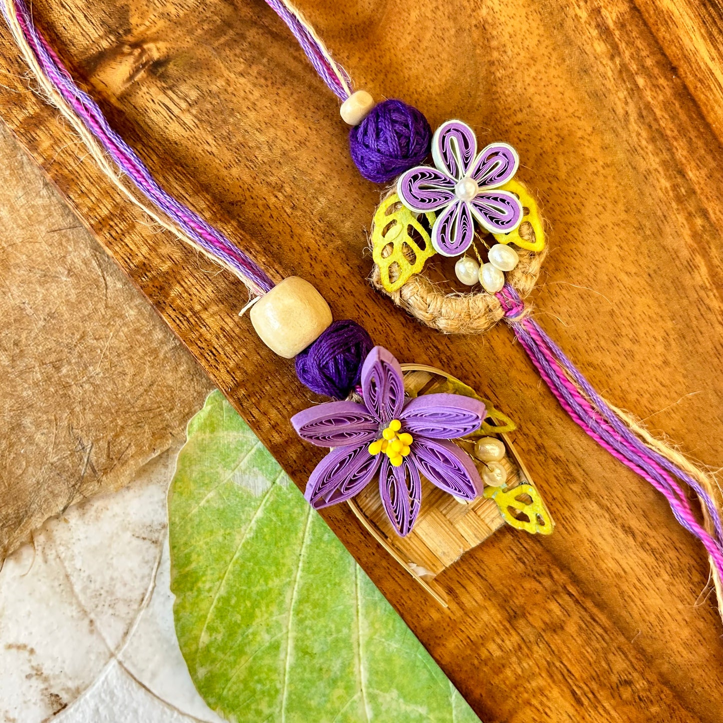 Small soop with Quill flower Set