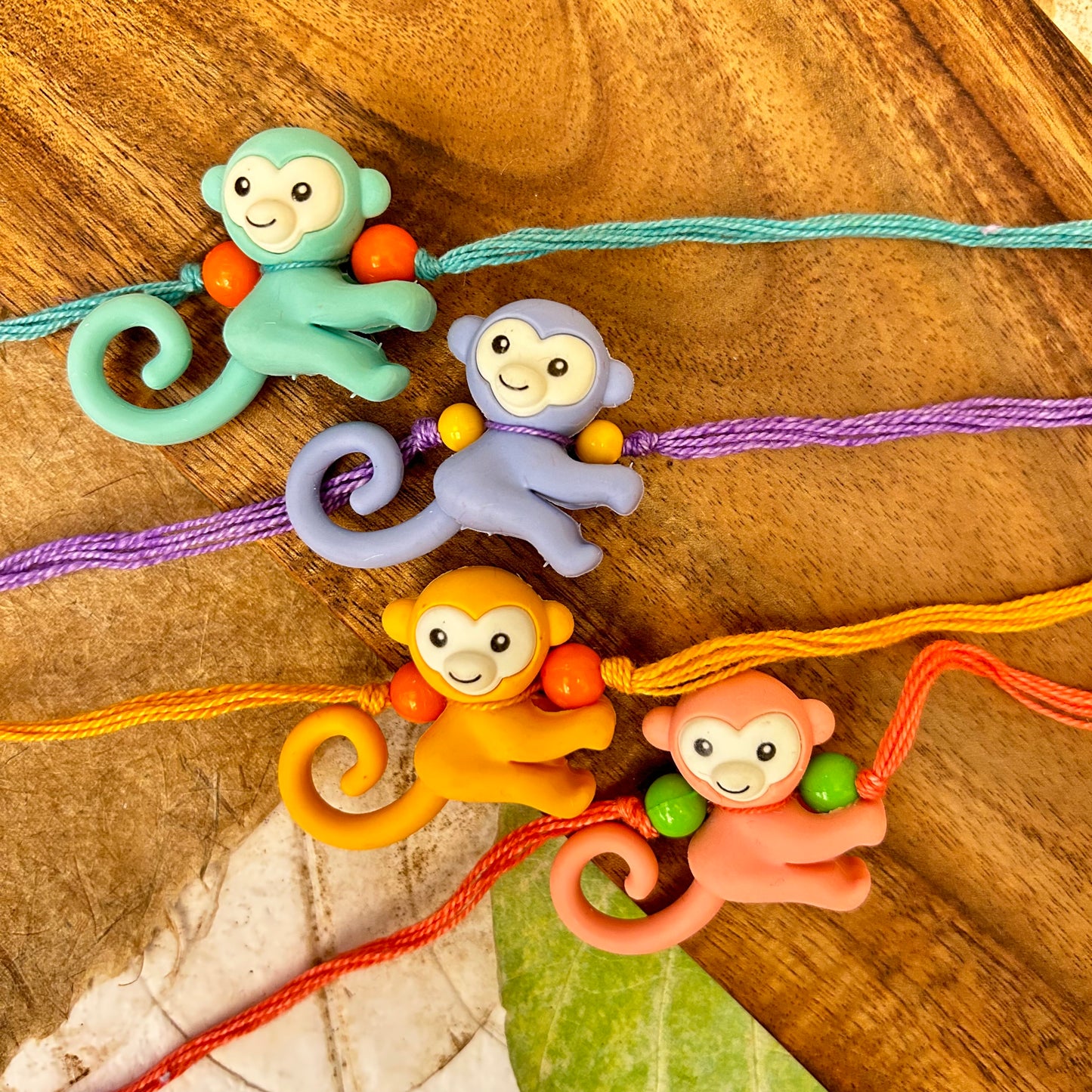Monkey Eraser cum pencil cap Rakhi