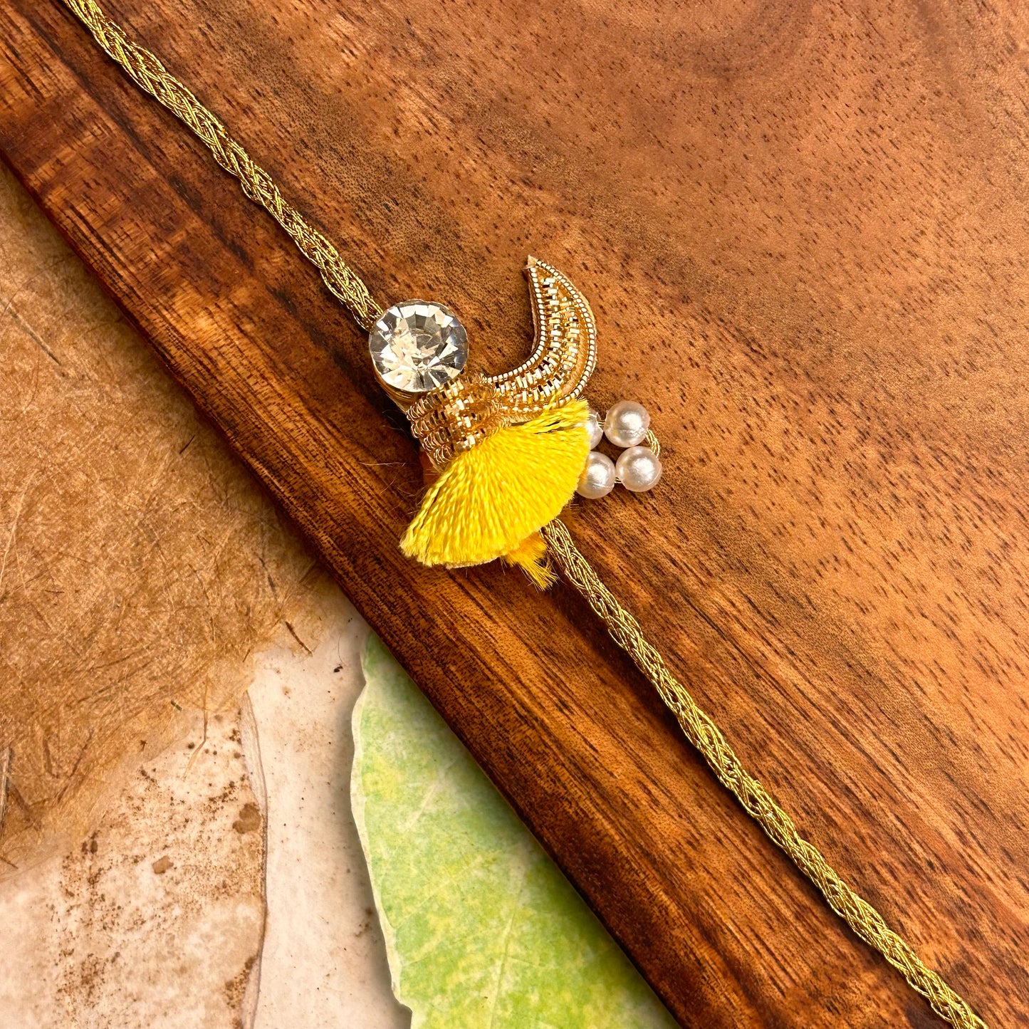 Golden Leaf & Tassle Chakalya
