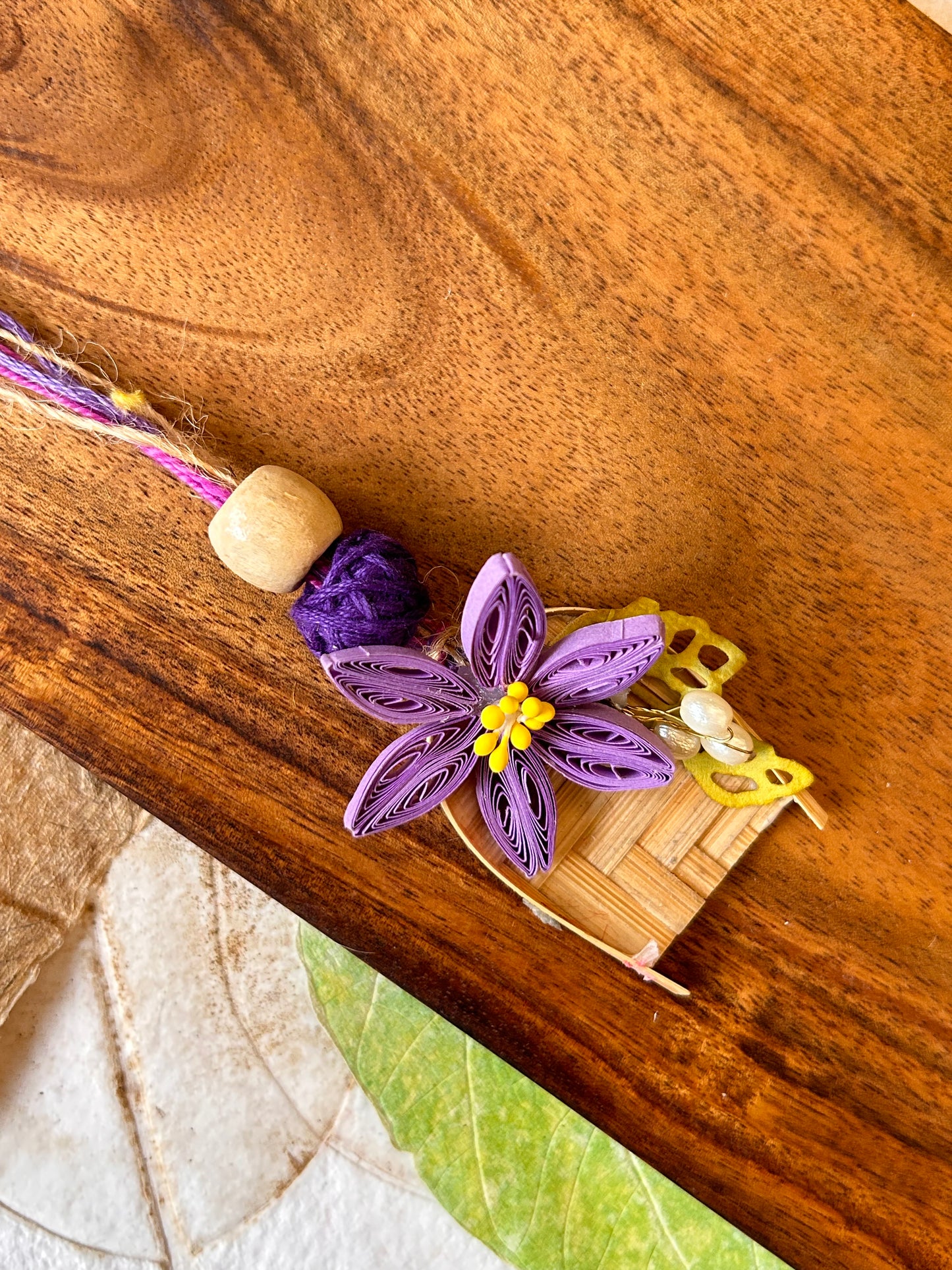 Small soop with Quill flower Lumba