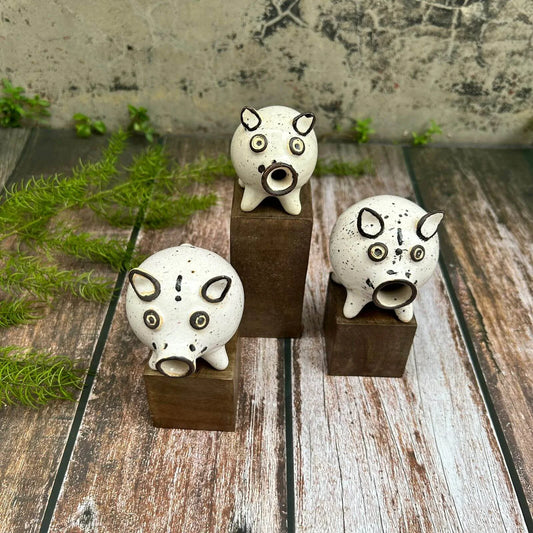 Ceramic Pigs