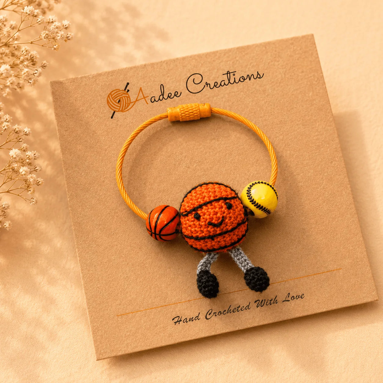 Basketball Bracelet Rakhi