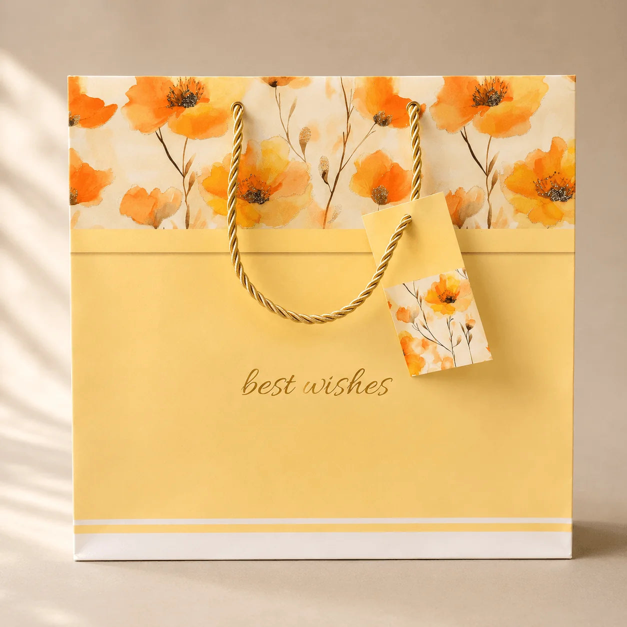 Best Wishes Gift Bag with Tag