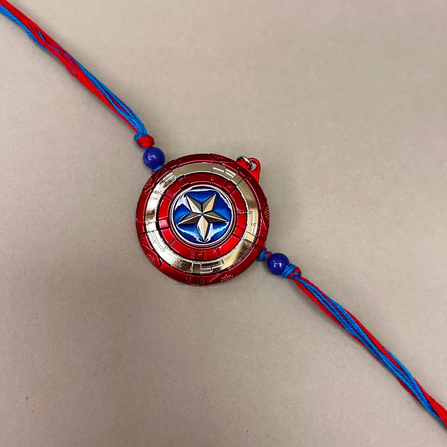 Captain America Shield Spinner Rakhi