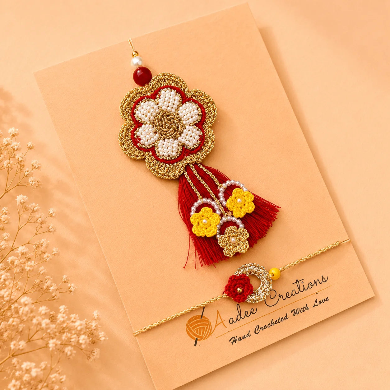 One Flower & Tassle Lumba