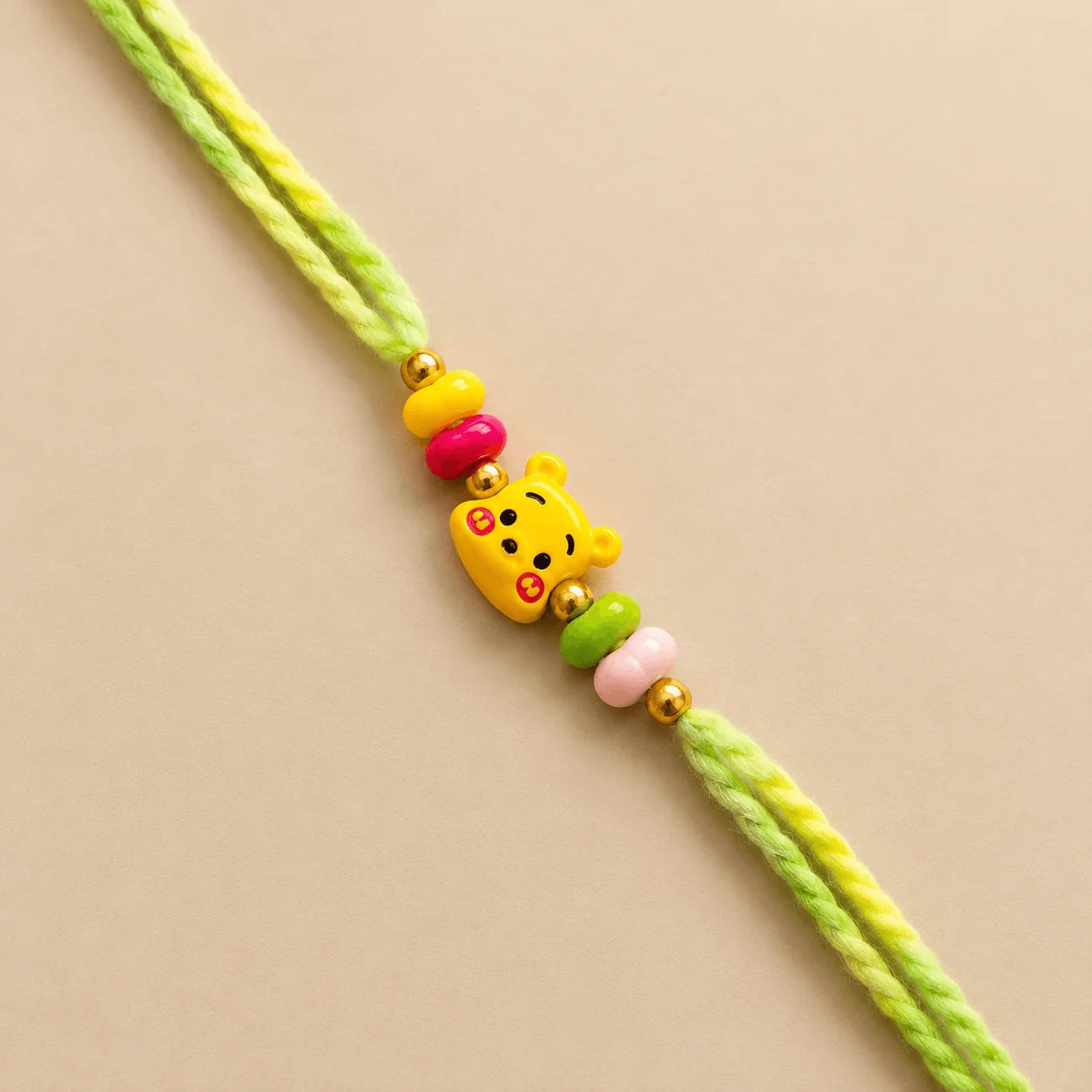 Small Metal Motif Rakhi