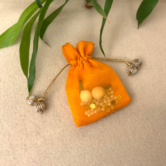 Fillers with flower and pearls