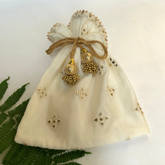 Chiffon Emb Bags - Medium