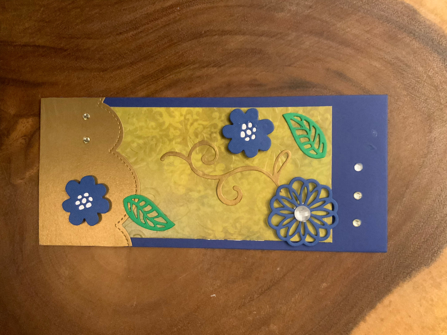 Blue Die Cut