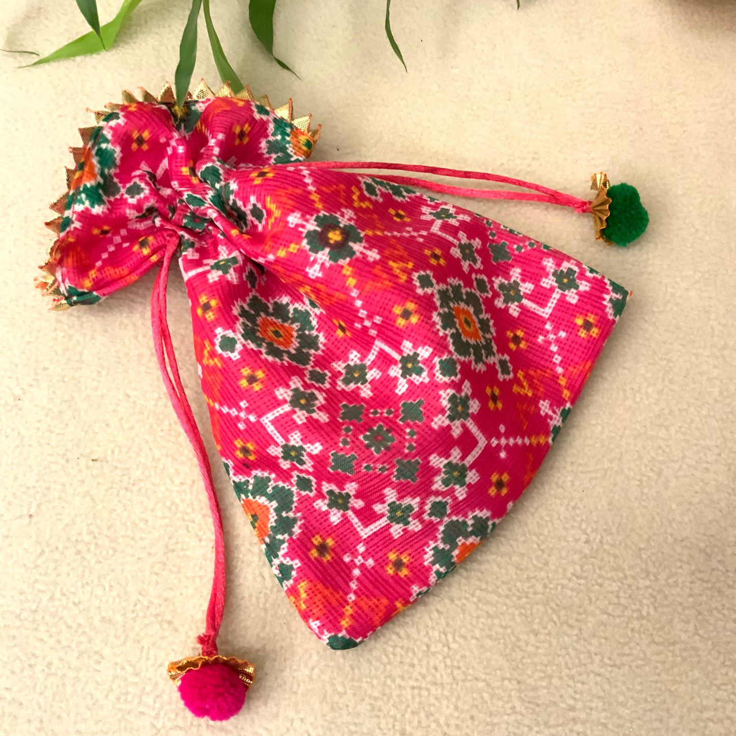 Cotton Patola Bags - Small