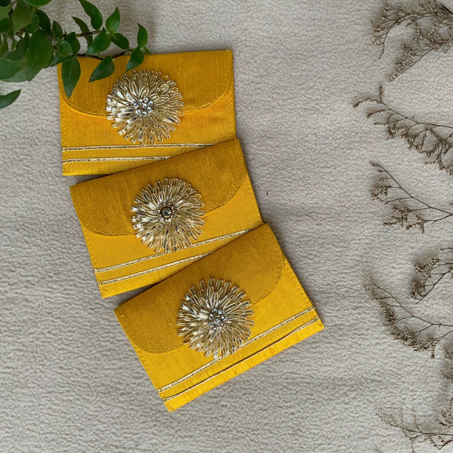 Gota Ball Fabric Envelope - Small