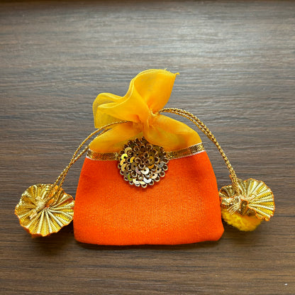 Half & half coin bag