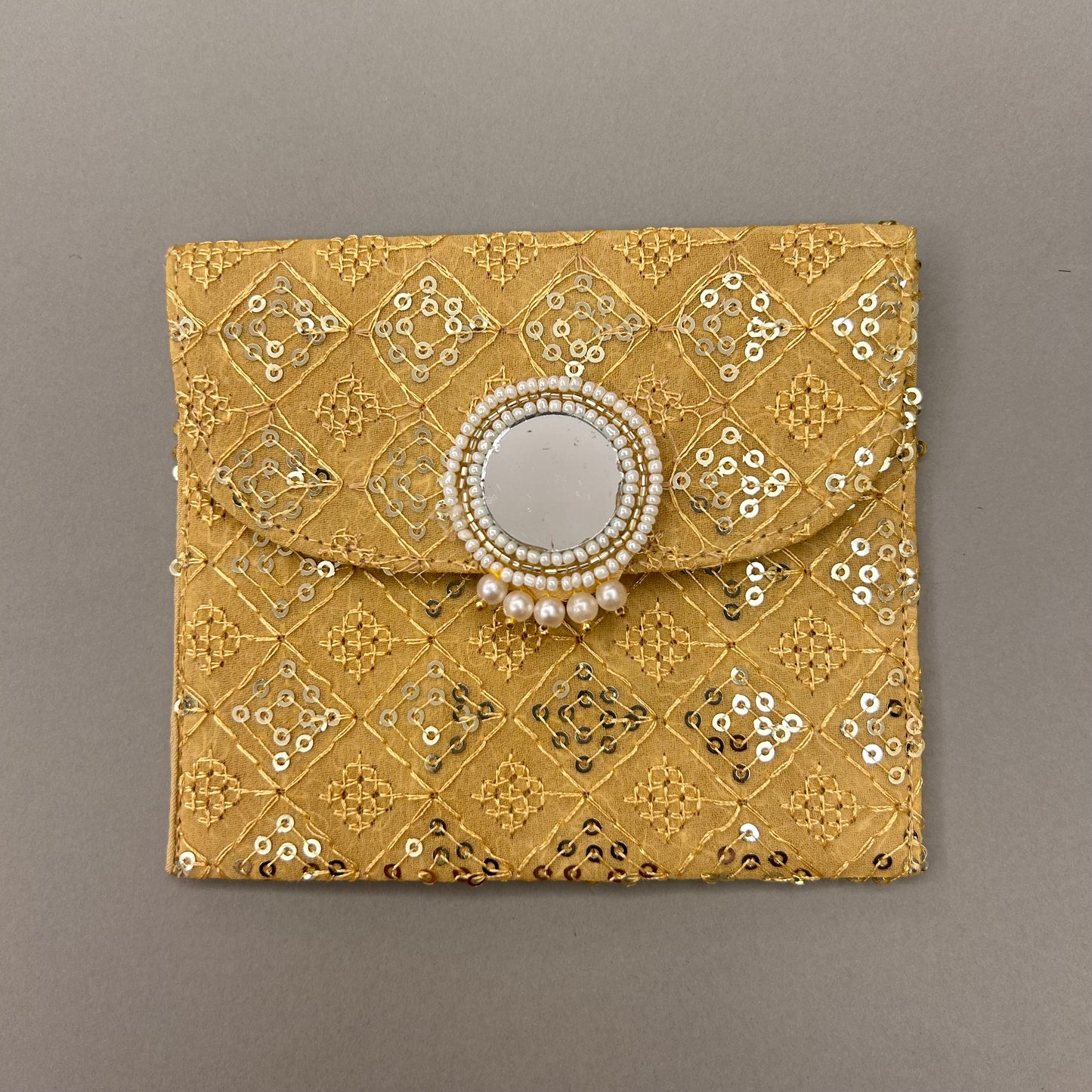 Sequin Fabric Envelope Medium